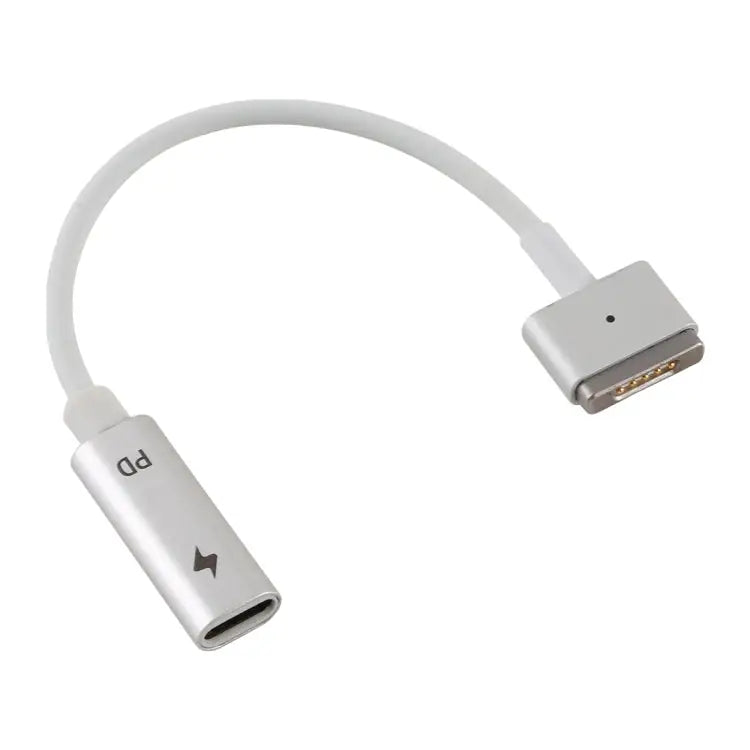 5 Pin MagSafe 2 (T-Shaped) to USB-C / Type-C PD Charge Adapter Type-C to MagSafe 2 - Type-C to MagSafe 2