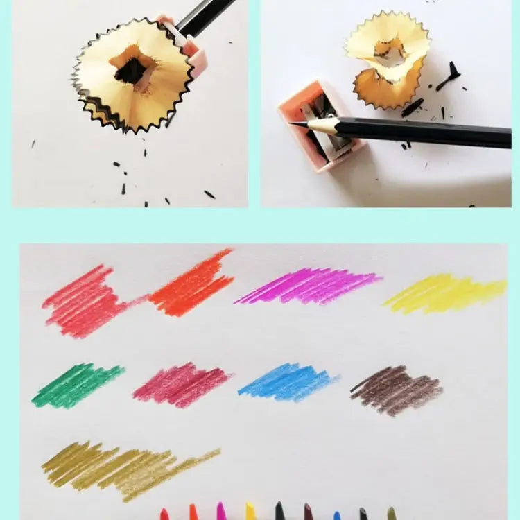50-Color Hexagonal Oily Colored Pencil Art Drawing Colored Pencil Set 50-Color Pencil Set - 50-Color Pencil Set