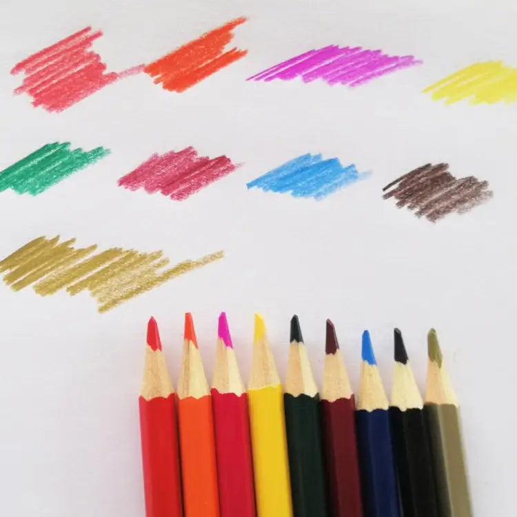 50-Color Hexagonal Oily Colored Pencil Art Drawing Colored Pencil Set 50-Color Pencil Set - 50-Color Pencil Set