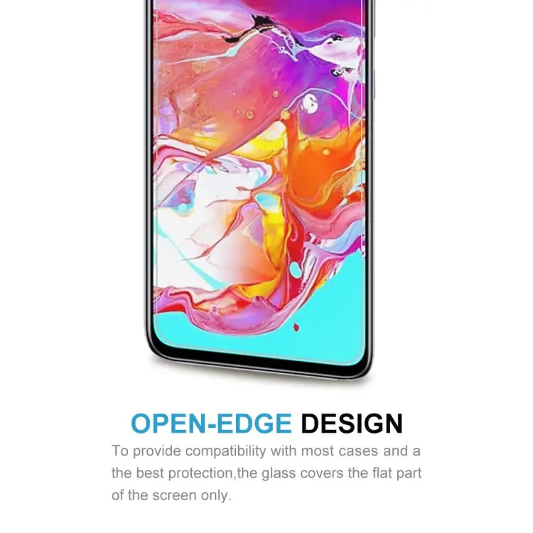 50 PCS 0.26mm 9H 2.5D Tempered Glass Film for Galaxy A70 No Retail Package For Galaxy A70 - For Galaxy A70