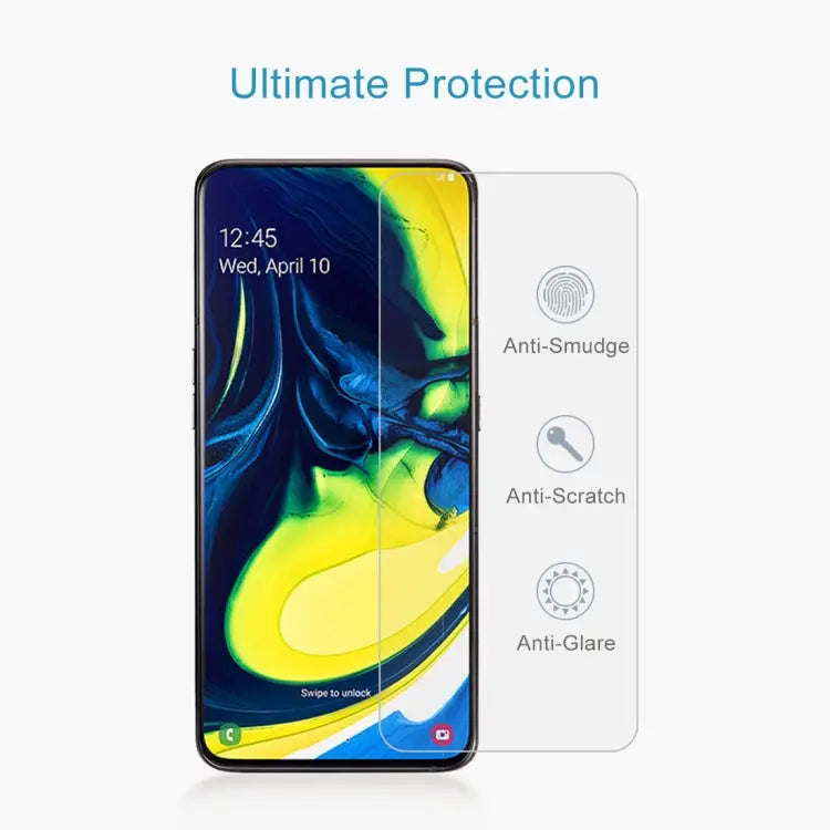 50 PCS 0.26mm 9H 2.5D Tempered Glass Film for Galaxy A80/A90 No Retail Package For Galaxy A80 - For Galaxy A80