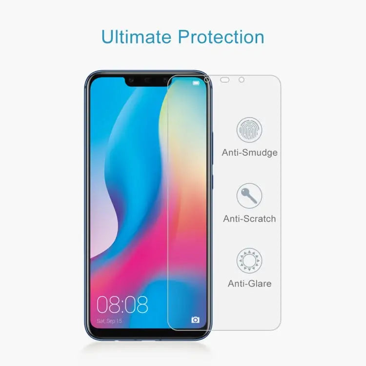 50 PCS 0.26mm 9H 2.5D Tempered Glass Film for Huawei Mate 20 lite No Retail Package For Mate 20 lite - For Mate 20 lite