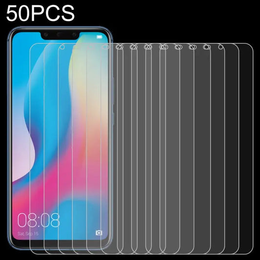 50 PCS 0.26mm 9H 2.5D Tempered Glass Film for Huawei Mate 20 lite No Retail Package For Mate 20 lite - For Mate 20 lite