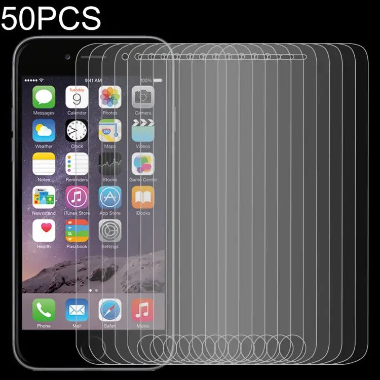 50 PCS 0.26mm 9H 2.5D Tempered Glass Film for iPod touch 6 / touch 7 - For iPod touch 6(50 PCS)