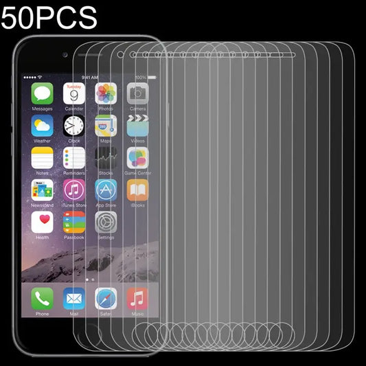 50 PCS 0.26mm 9H 2.5D Tempered Glass Film for iPod touch 6 / touch 7 - For iPod touch 6(50 PCS)