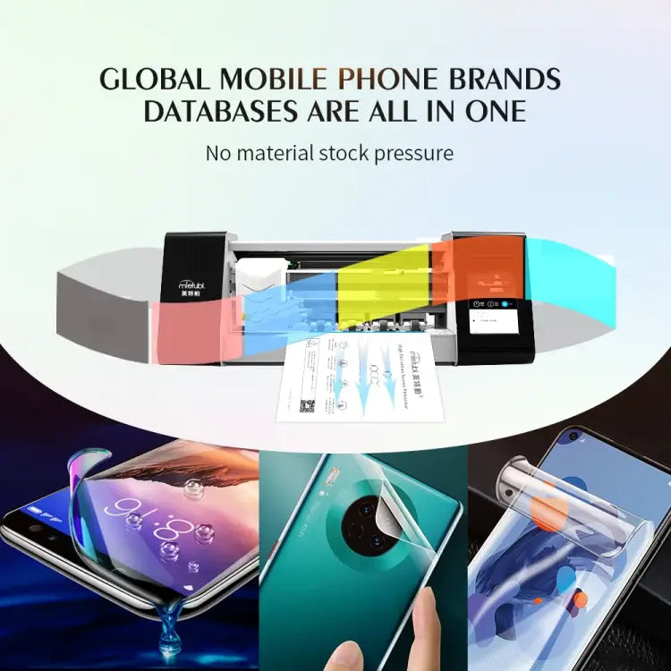 50 PCS 12 x 18cm Phone HD TPU Soft Hydrogel Film Supplies for Intelligent Protector Cutter 12 x 18cm HD Film - 12 x
