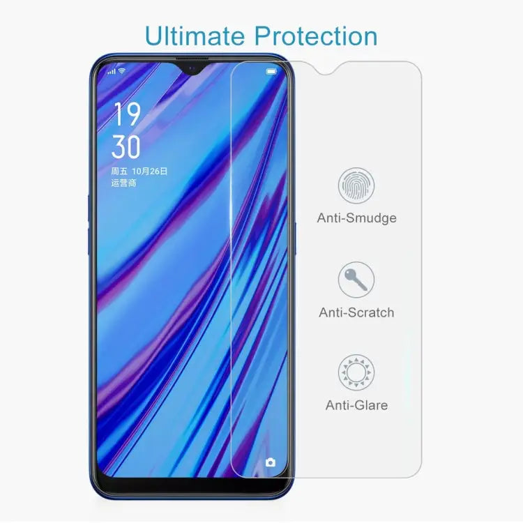 50 PCS 2.5D Non-Full Screen Tempered Glass Film for OPPO A9 2020 / A56 5G For OPPO A9 2020 - For OPPO A9 2020