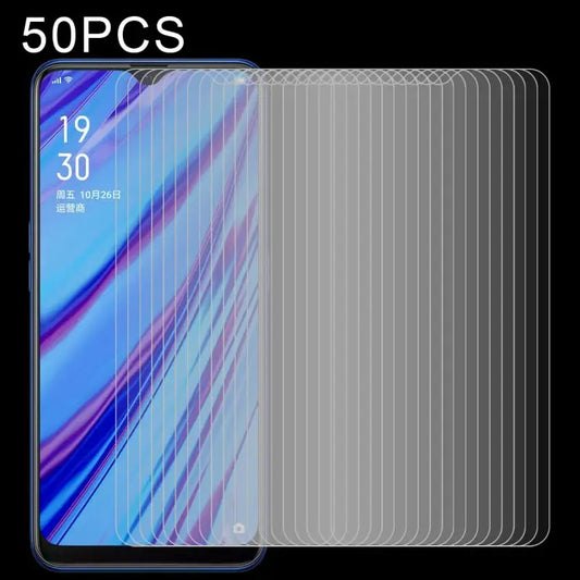 50 PCS 2.5D Non-Full Screen Tempered Glass Film for OPPO A9 2020 / A56 5G For OPPO A9 2020 - For OPPO A9 2020