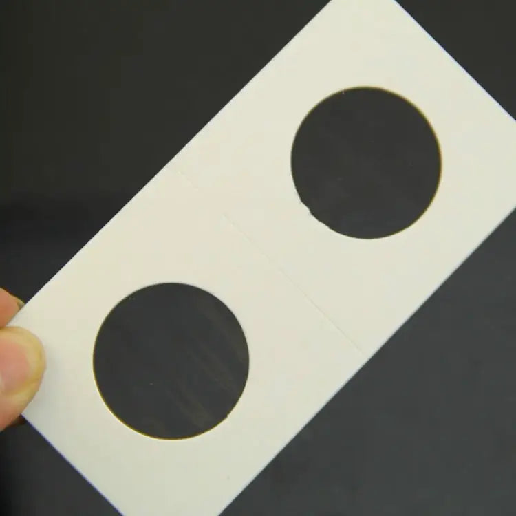50 PCS / 3 Sets 40mm Diameter Coin Protector Square Coin Collection Paper Clip Paper Clip - Paper Clip