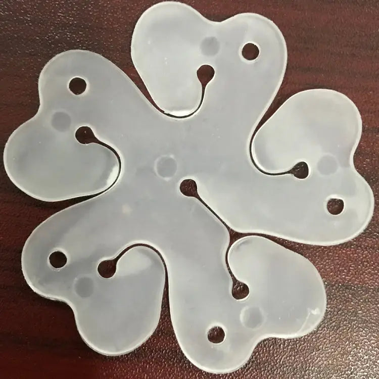 50 PCS Flower Balloons Decoration Accessories Plum Clip Practical Birthday Wedding Party Plastic Balloon Clip 50 PCS