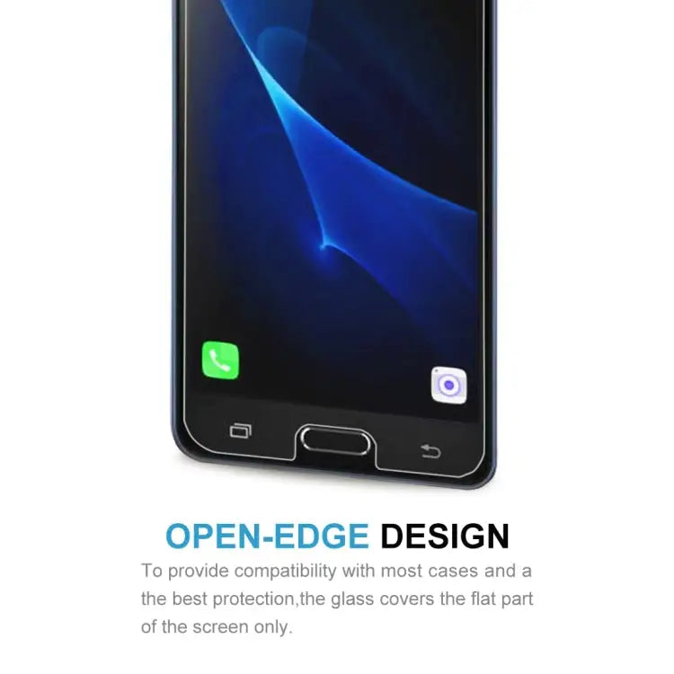 50 PCS For Galaxy J3 (2017) (EU Version) 0.26mm 9H Surface Hardness 2.5D Explosion-proof Non-full Screen Tempered Glass