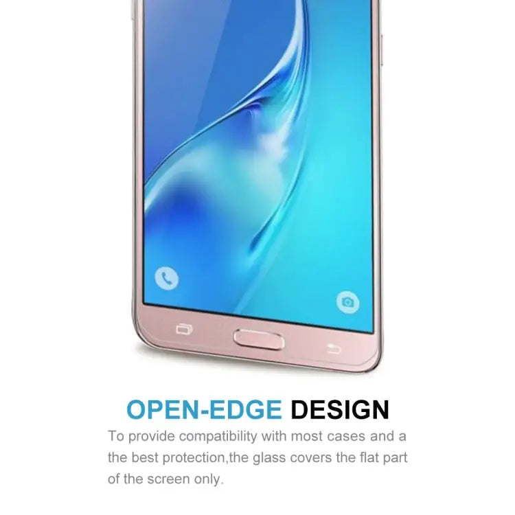50 PCS for Galaxy J5 (2017) / J530 (US Version) 0.3mm 9H Surface Hardness 2.5D Explosion-proof Tempered Glass Non-full
