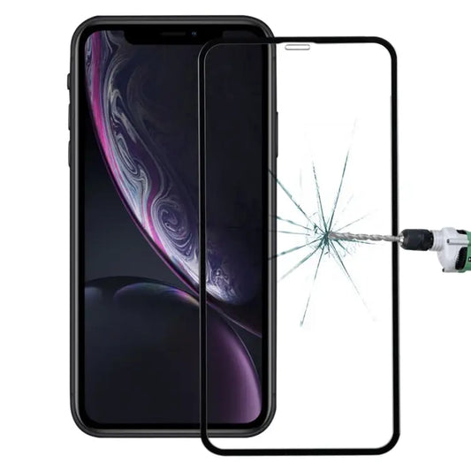 50 PCS Full Screen Carbon Fiber Soft Edges Tempered Glass Film for iPhone 11 Pro Max / XS Max - For iPhone 11 Pro Max