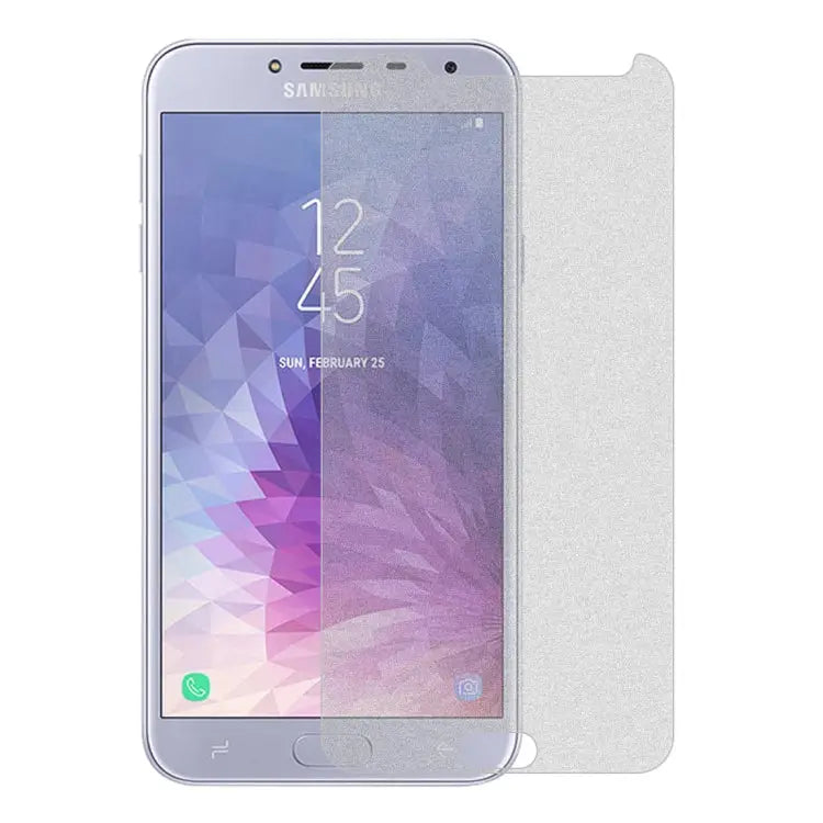 50 PCS Non-Full Matte Frosted Tempered Glass Film for Galaxy J4 No Retail Package For Galaxy J4 (50 PCS) - For Galaxy