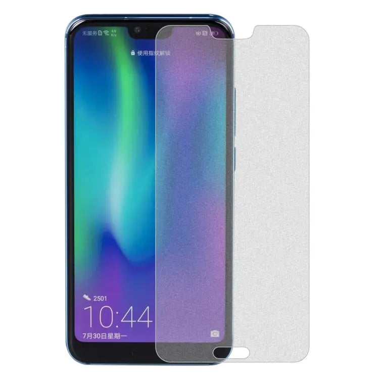50 PCS Non-Full Matte Frosted Tempered Glass Film for Huawei Honor 10 No Retail Package For Huawei Honor 10 (50 PCS)
