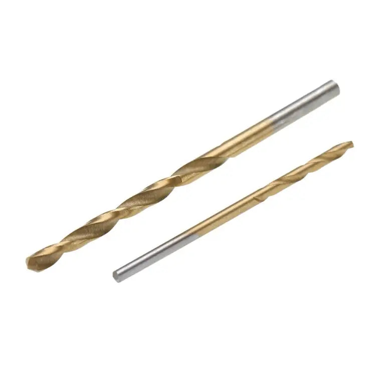 50 PCS/Set Titanium Coated Drill Bits High Speed Steel Drill Bit Set Power Drilling Tools 50 PCS/Set Drill Bits - 50