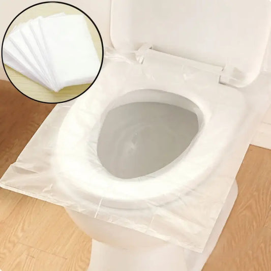 50 PCS Travel Disposable Toilet Seat Cover Mat Toilet Paper Pad 50 PCS Toilet Seat Cover - 50 PCS Toilet Seat Cover