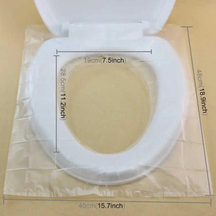 50 PCS Travel Disposable Toilet Seat Cover Mat Toilet Paper Pad 50 PCS Toilet Seat Cover - 50 PCS Toilet Seat Cover