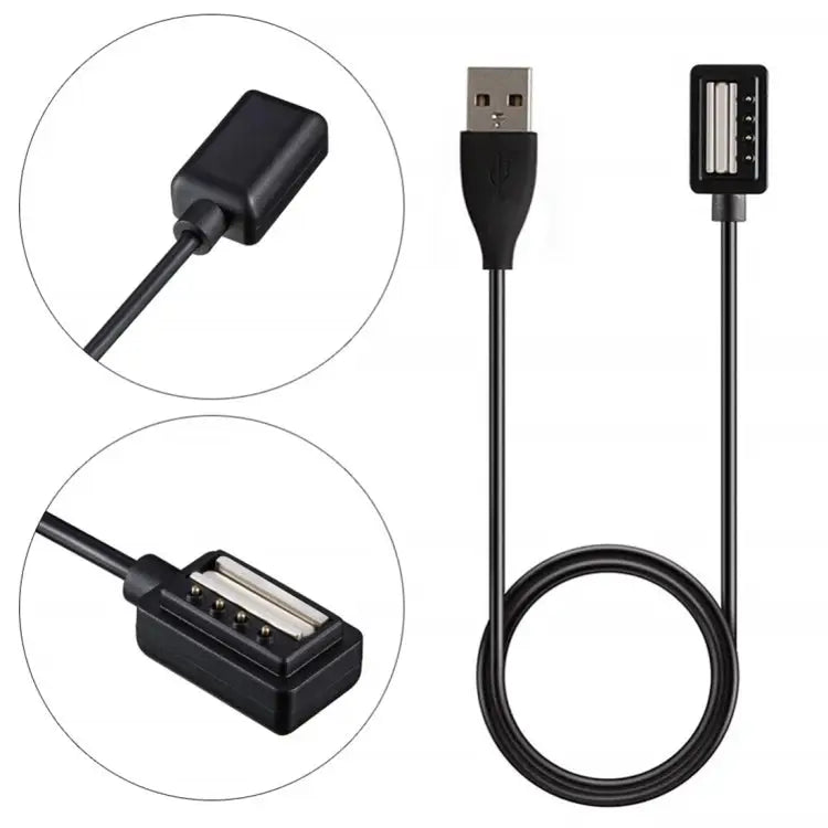 500mA 5V ABS USB Charger for Suunto Spartan Cable Length: 100cm