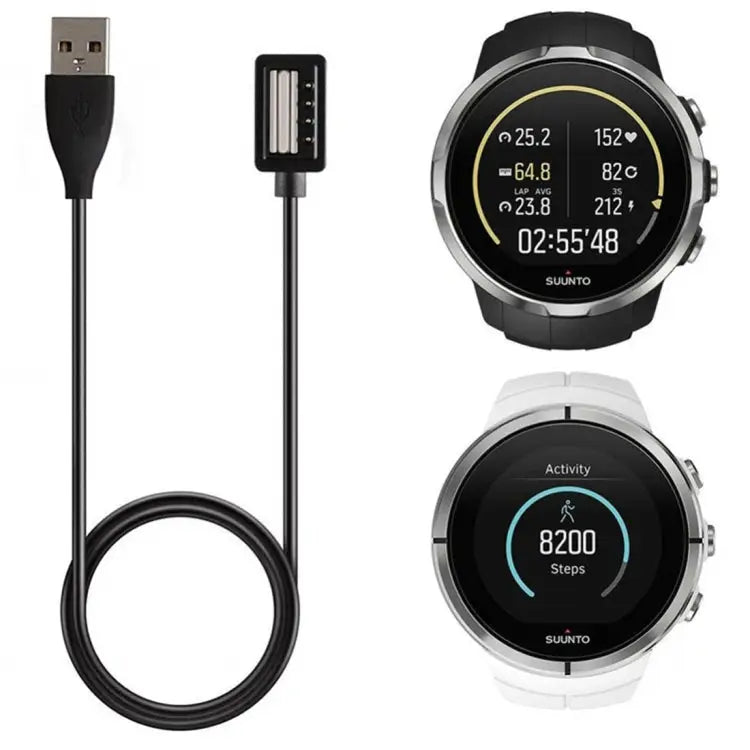 500mA 5V ABS USB Charger for Suunto Spartan Cable Length: 100cm