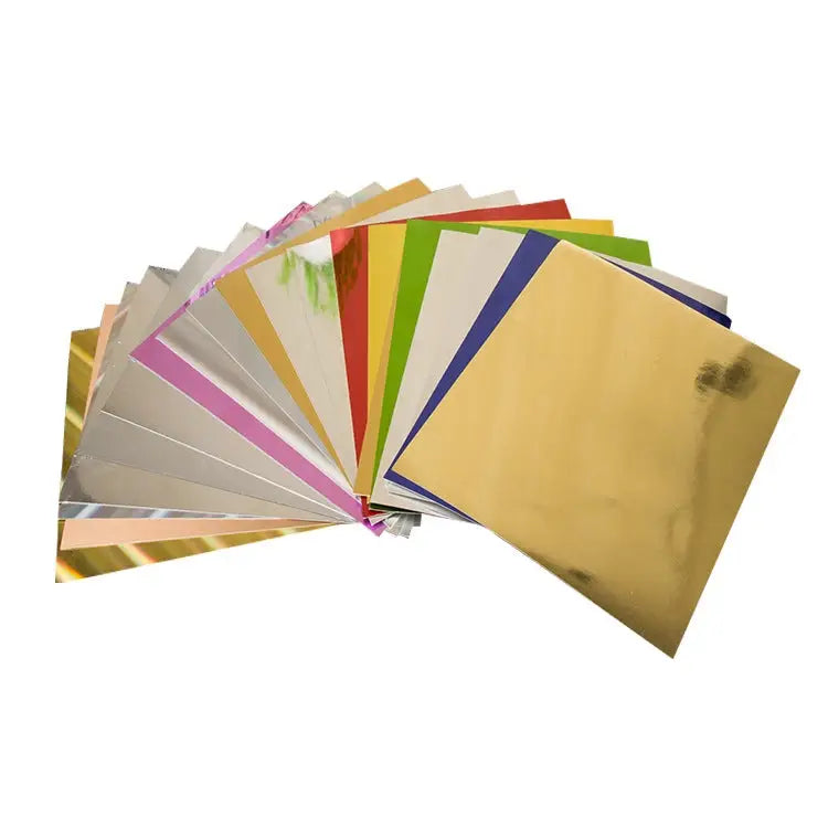 50pcs / Pack A4 Size Foil Papers Random One Color Delivery A4 Size Foil Papers - A4 Size Foil Papers