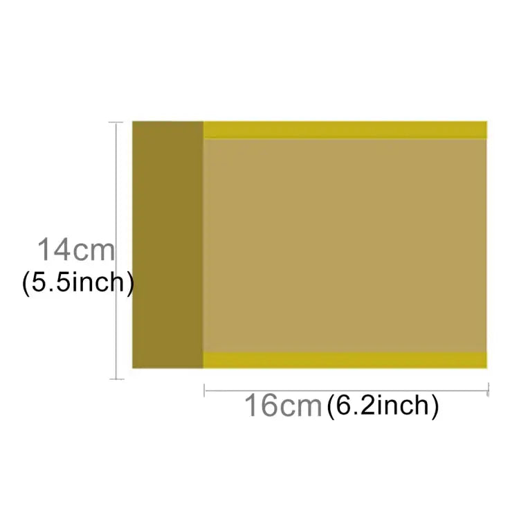 50pcs Self Seal Kraft Bubble Mailer Envelopes Size: 14cm x 16cm Custom Printing and Size are welcome 14x16cm - 14x16cm