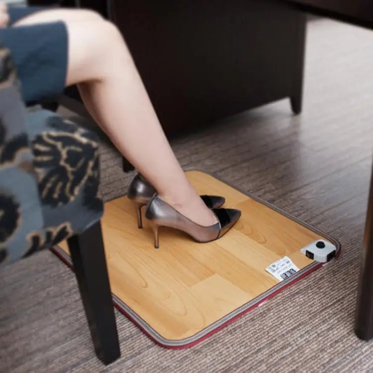 50x30cm Feet Warmer Electric Artifact Plug Heating Mat Office Heating Pad Warm Feet Thermostat Warm Feet Thermostat