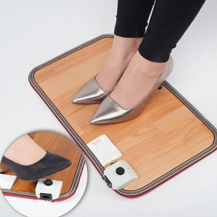 50x30cm Feet Warmer Electric Artifact Plug Heating Mat Office Heating Pad Warm Feet Thermostat Warm Feet Thermostat
