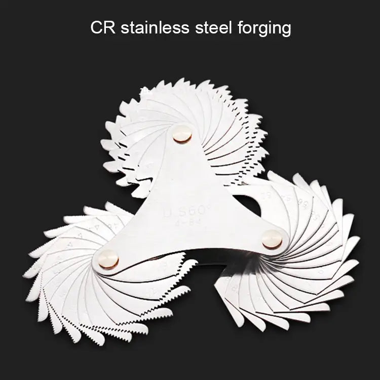 51 PCS US Screw Pitch Thread Blades 60 Degrees CR Stainless Steel Thread Gauge 51 PCS Thread Gauge - 51 PCS Thread Gauge