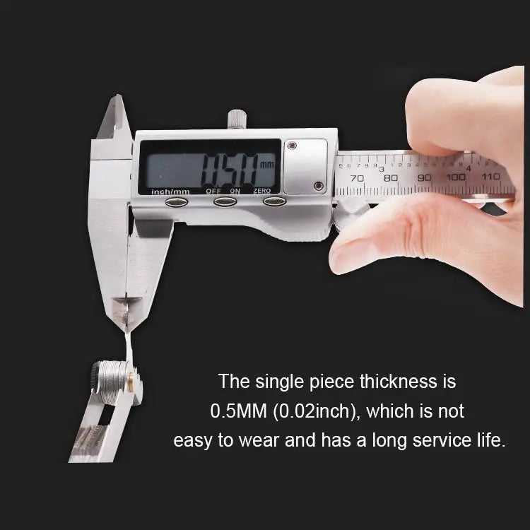 51 PCS US Screw Pitch Thread Blades 60 Degrees CR Stainless Steel Thread Gauge 51 PCS Thread Gauge - 51 PCS Thread Gauge