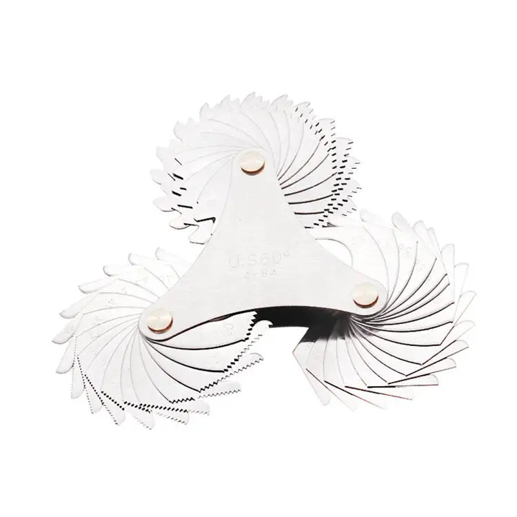 51 PCS US Screw Pitch Thread Blades 60 Degrees CR Stainless Steel Thread Gauge 51 PCS Thread Gauge - 51 PCS Thread Gauge