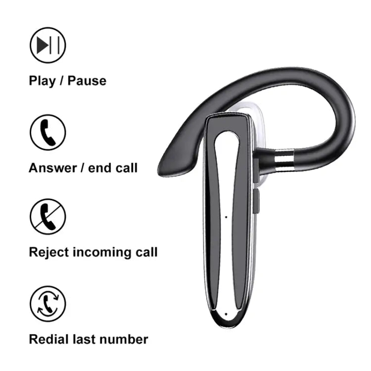 530 Business Model Hanging Ear Stereo Bluetooth Headset 530 Single Earphone - 530 Single Earphone