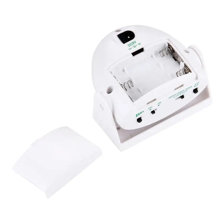 5301 Wireless Infrared Motion Sensor Welcome Alarm Intelligent Greeting Warning Doorbell IR Distance: 10m 5301 White