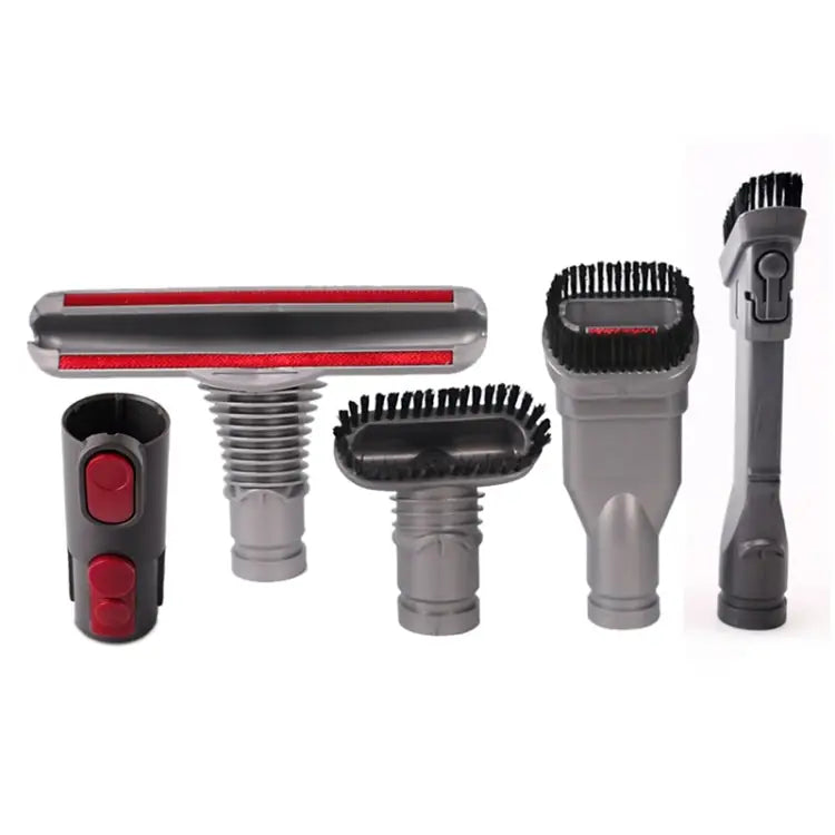 5pcs / Set Household Vacuum Cleaner Brush Head Parts Accessories for Dyson V8 - 5pcs / Set