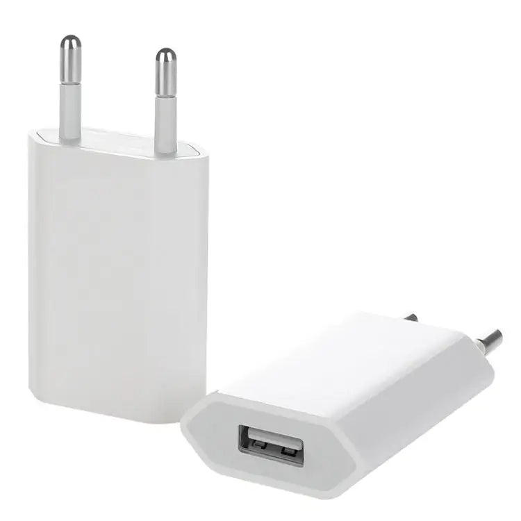 5V / 1A EU Socket USB Charger Adapter For iPhone Galaxy Huawei Xiaomi LG HTC and Other Smart Phones Rechargeable Devices
