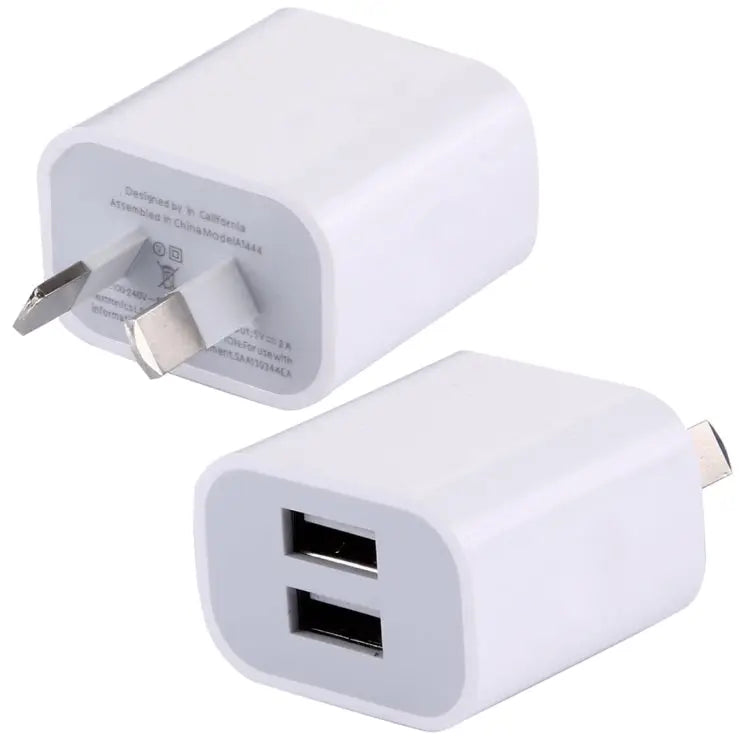 5V 2A High Compatibility 2 USB Ports Charger AU Plug