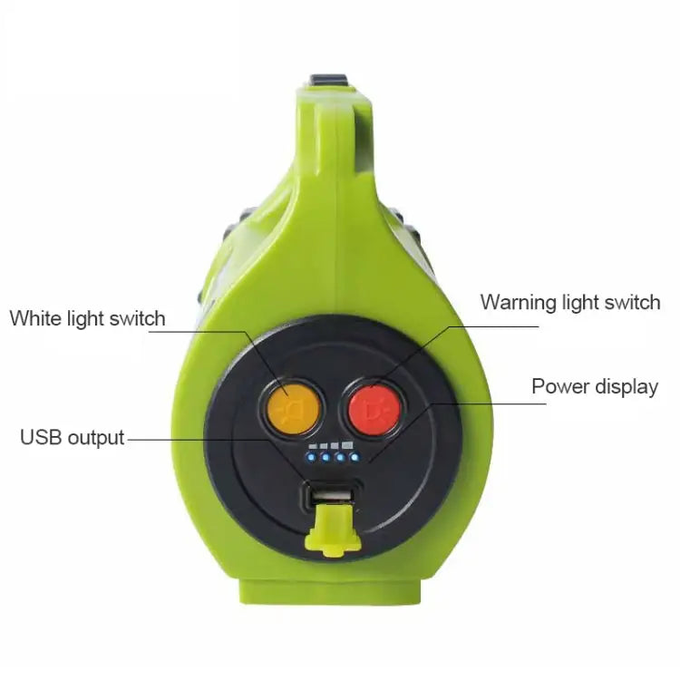 5W 1000LM USB Charging Outdoor Portable LED Searchlight with USB Export Function