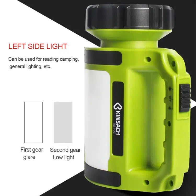 5W 1000LM USB Charging Outdoor Portable LED Searchlight with USB Export Function