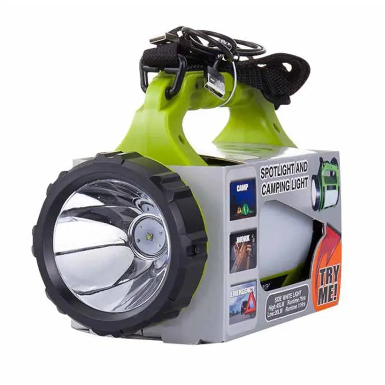 5W 1000LM USB Charging Outdoor Portable LED Searchlight with USB Export Function