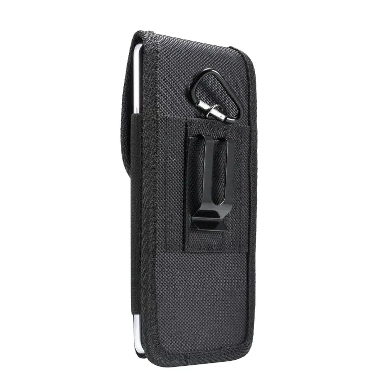 6.9 inch Universal Vertical Nylon Fabric Waist Bag for Huawei Mate 20 X & Honor 8X Max Xiaomi Max