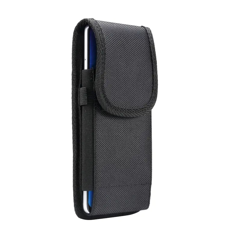 6.9 inch Universal Vertical Nylon Fabric Waist Bag for Huawei Mate 20 X & Honor 8X Max Xiaomi Max