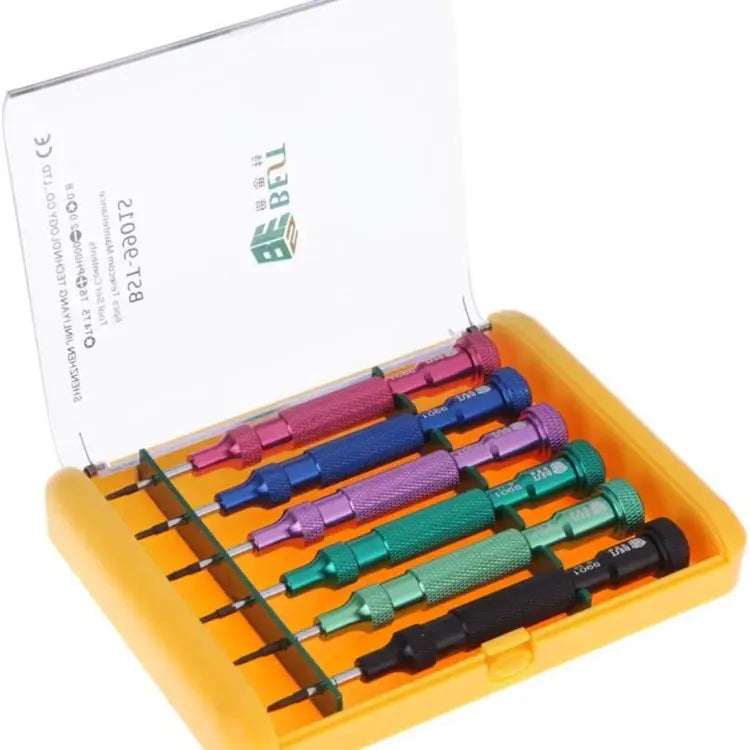 6 in 1 Precision Screwdriver Set Magnetic Electronic Screwdrivers Set for Mobile Phone Notebook Laptop Tablet 9901S