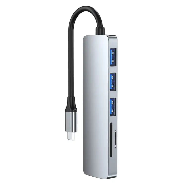 6-in-1 USB-C / Type-C to USB Docking Station HUB Adapter 6 in 1 - 6 in 1
