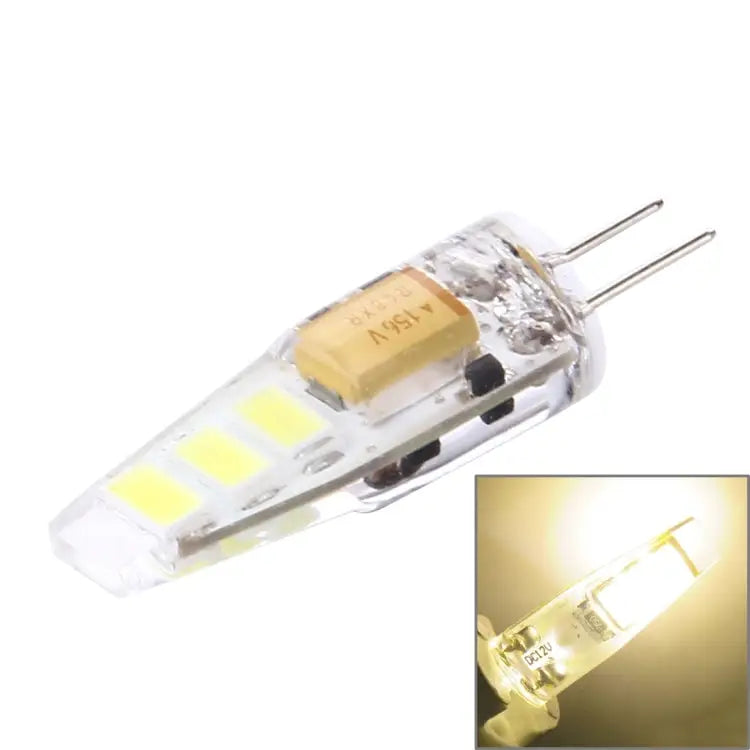 6 LED SMD 5730 Silicone DC 12V - White Light