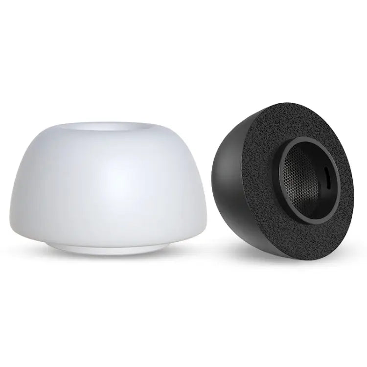 6 Pairs Wireless Earphone Replaceable Silicone Ear Cap Earplugs for AirPods Pro with Storage Box Silicone White