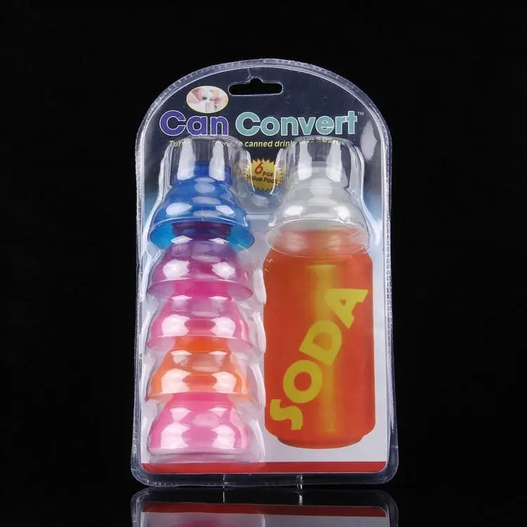 6 PCS Beverage Can Dustproof Seal Caps Diameter: about 6cm 6 PCS - 6 PCS