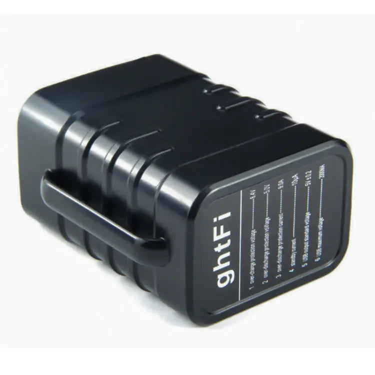 6 Sections 18650 Battery Multi-function Mobile Power Box with 8.4v Round Head & 5v USB Dual Voltage Output Without