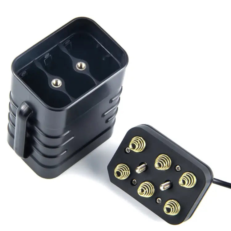 6 Sections 18650 Battery Multi-function Mobile Power Box with 8.4v Round Head & 5v USB Dual Voltage Output Without