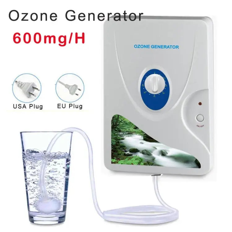 600MG Ozone Generator Cleaner Sterilizer for Vegetables and Fruits US Plug EU Plug