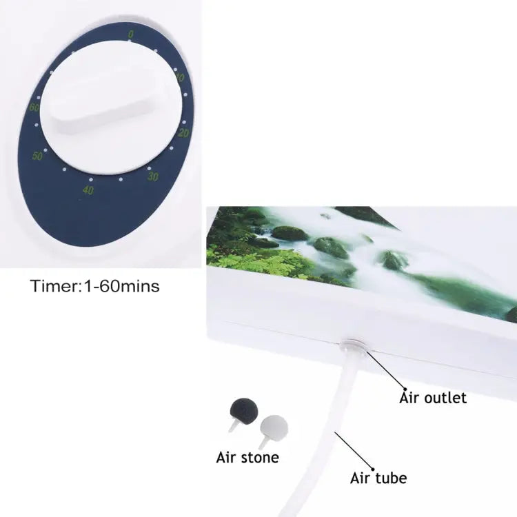 600MG Ozone Generator Cleaner Sterilizer for Vegetables and Fruits US Plug EU Plug